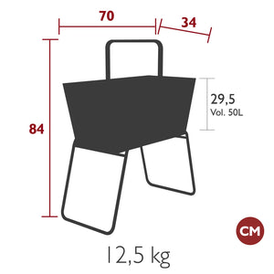 Fermob – Jardinière haute – guide de dimensions