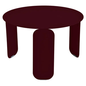 Fermob – Bebop – Table basse ø 60 cm – Cerise noire