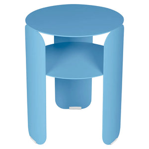 Fermob – Bebop – Table d'appoint ø 35 cm – Bleu maya