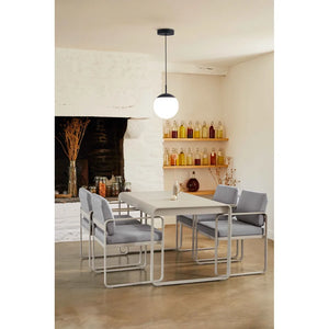 Fermob – Bellevie – Table 140 x 80 cm en situation