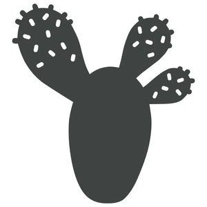 Fermob – Bouquet sauvage – Dessous de plat cactus 25.5 x 24 cm – Carbone