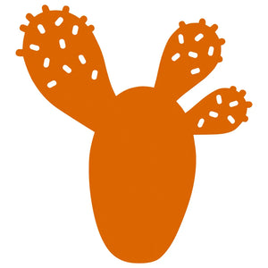 Fermob – Bouquet sauvage – Dessous de plat cactus 25.5 x 24 cm – Orange confite