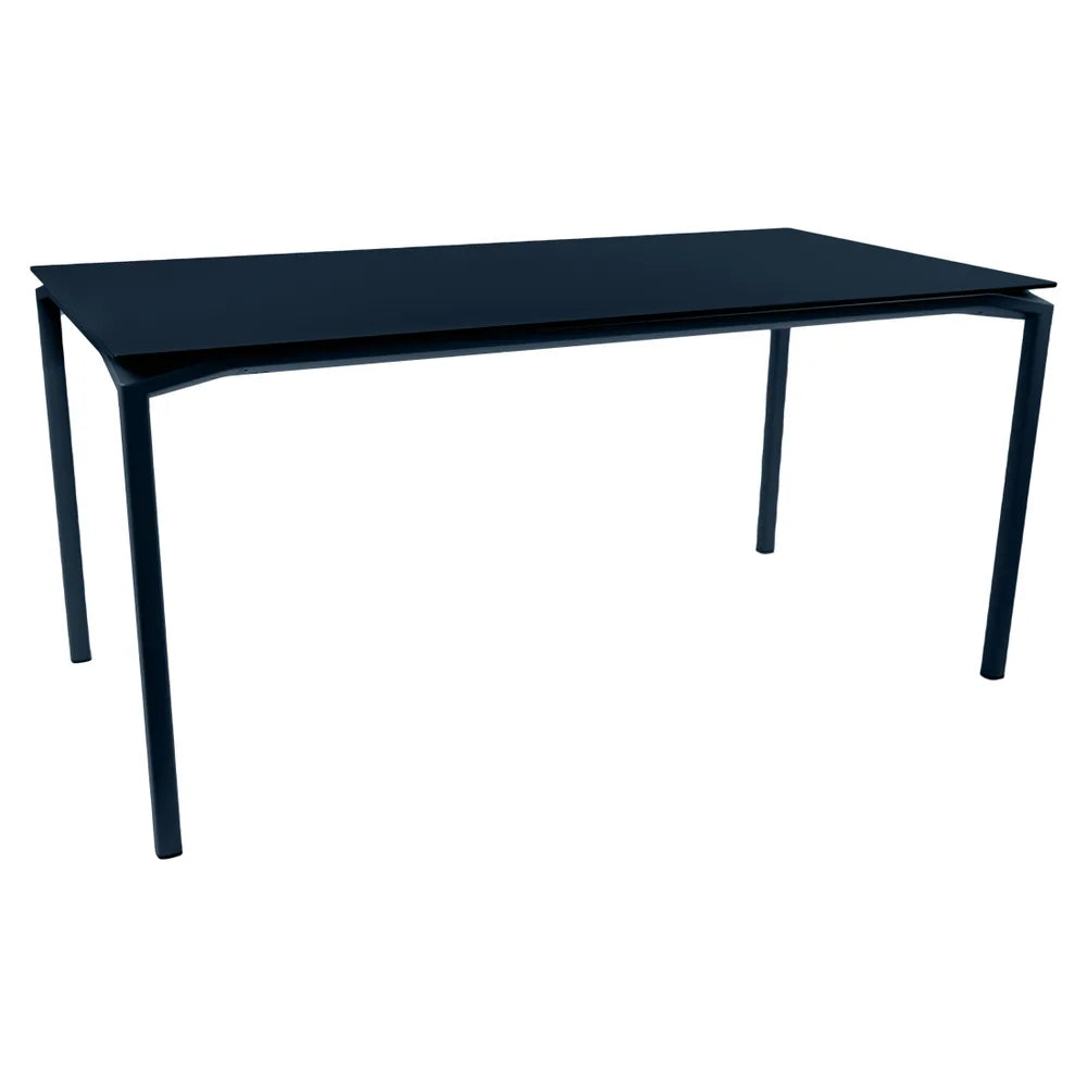 Fermob – Calvi – Table mat velouté 160 x 80 cm – Bleu abysse