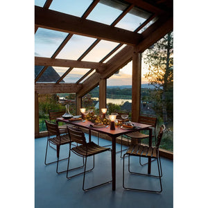 Fermob – Calvi – Table mat velouté 160 x 80 cm en situation