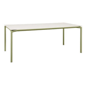 Fermob – Calvi – Table minérale 195 x 95 cm – Vert tilleul