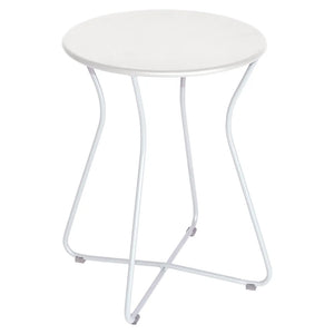 Fermob – Cocotte – Tabouret H.45 cm – Blanc coton