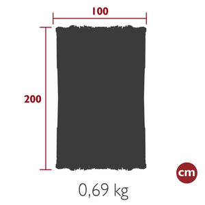 Fermob – Fouta 200 x 100 cm – guide de dimensions