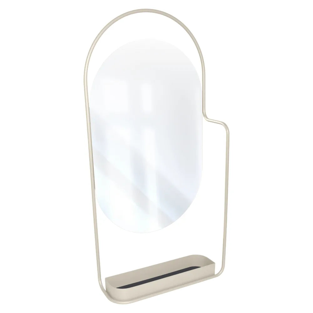 Fermob – Itac – Miroir vide-poche – Gris argile