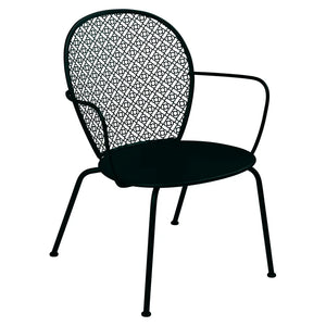 Fermob – Lorette – Fauteuil bas – Réglisse