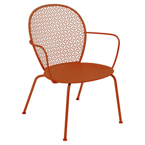 Fermob – Lorette – Fauteuil bas – Orange confite