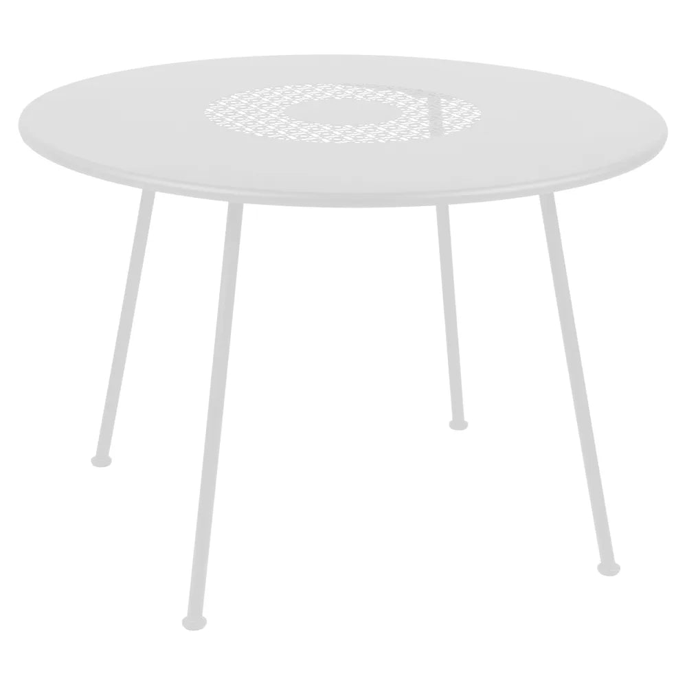 Fermob – Lorette – Table ø 110 cm – Blanc coton