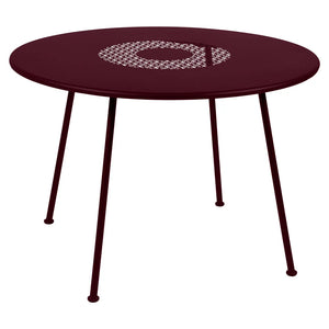 Fermob – Lorette – Table ø 110 cm – Cerise noire