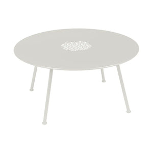Fermob – Lorette – Table basse ø 80 cm – Gris argile