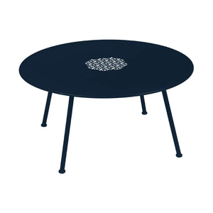 Fermob – Lorette – Table basse ø 80 cm – Bleu abysse