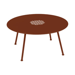 Fermob – Lorette – Table basse ø 80 cm – Ocre rouge