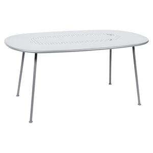 Fermob – Lorette – Table ovale 160 x 90 cm – Blanc coton