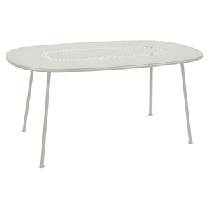 Fermob – Lorette – Table ovale 160 x 90 cm – Gris argile