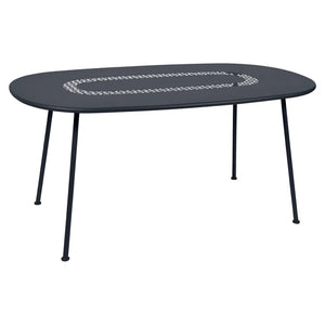 Fermob – Lorette – Table ovale 160 x 90 cm – Carbone