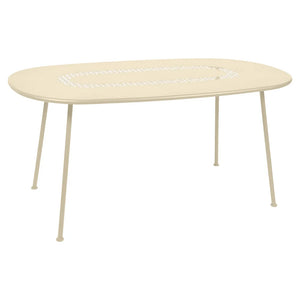 Fermob – Lorette – Table ovale 160 x 90 cm – Beige latte