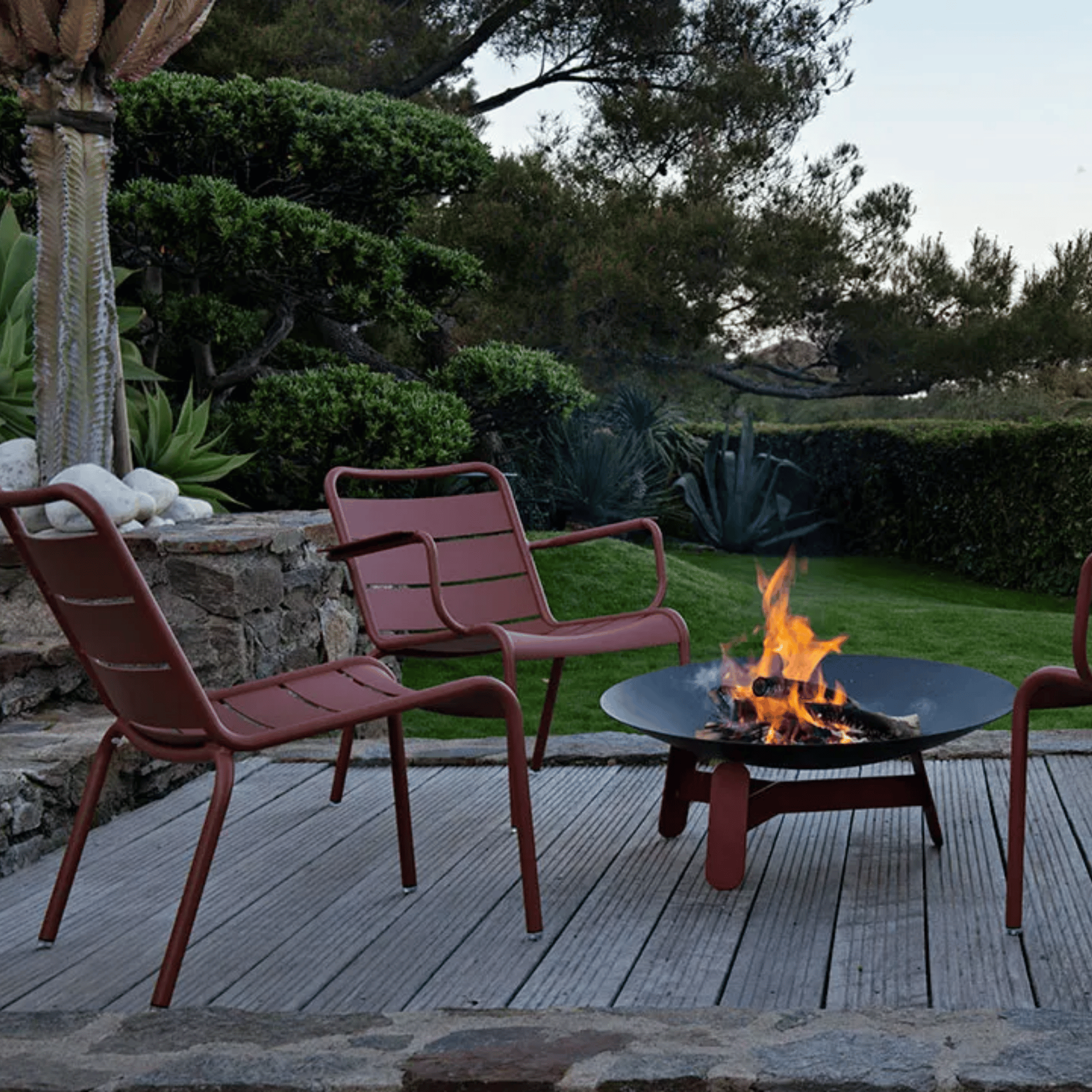 Fermob - Luxembourg - Fauteuil Lounge - Opaline - (-20%)