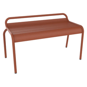Fermob – Luxembourg – Banc compact – Ocre rouge
