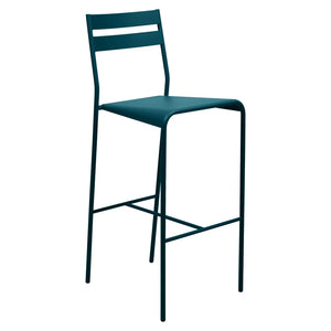 Fermob – Luxembourg – Bar chair – Bleu acapulco