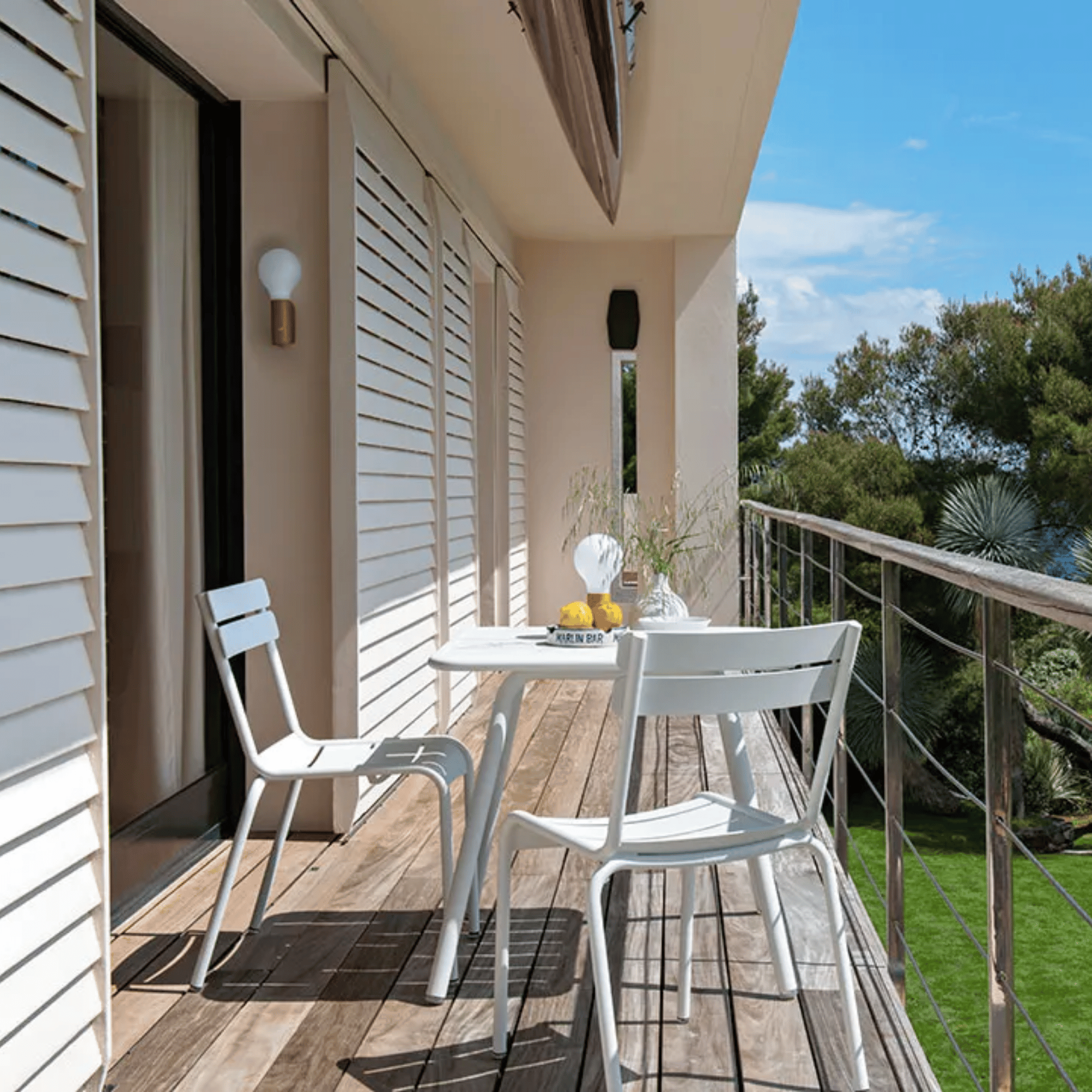 Fermob - Luxembourg - Table 4 pieds 80 x 80 cm