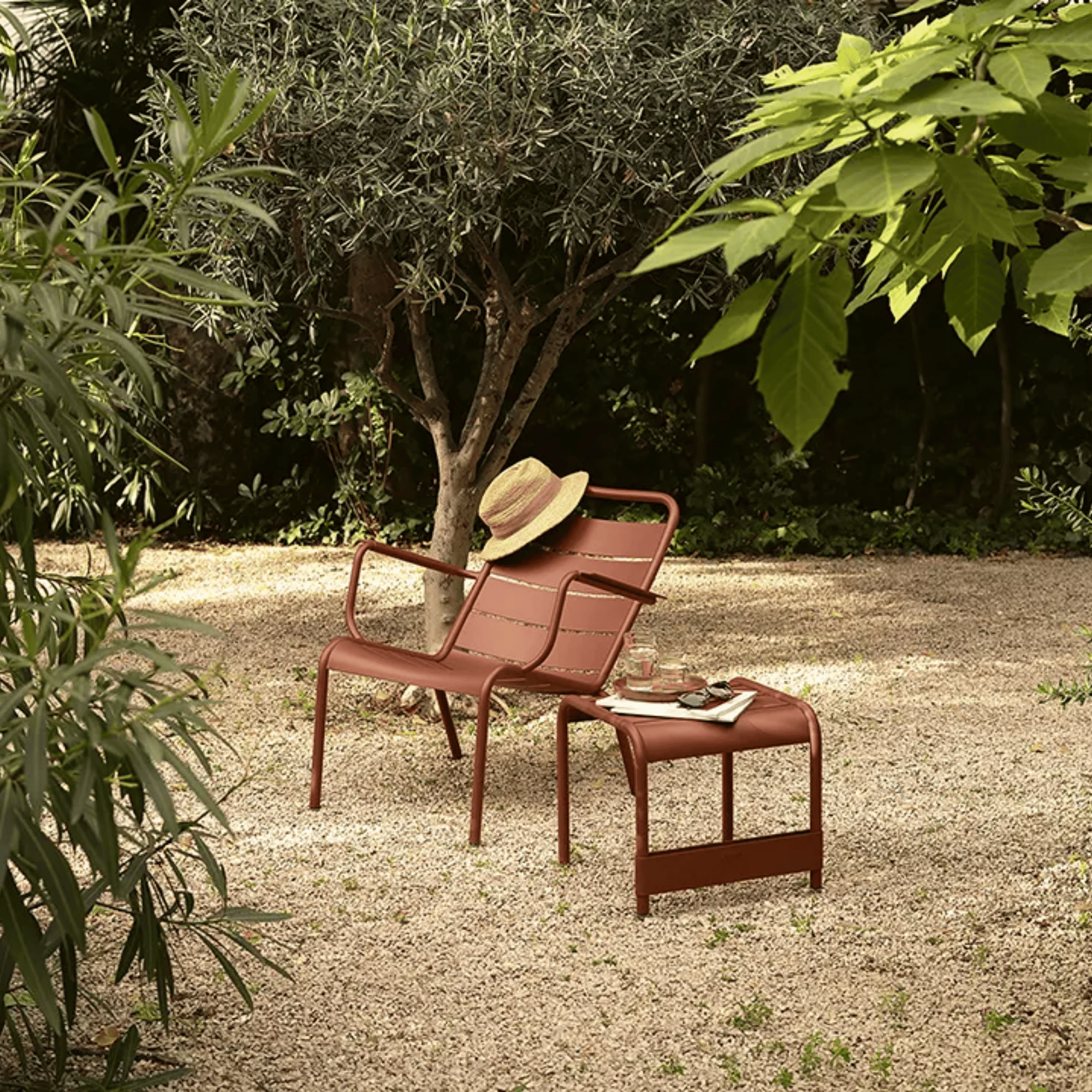 Fermob - Luxembourg - Table basse / repose-pieds