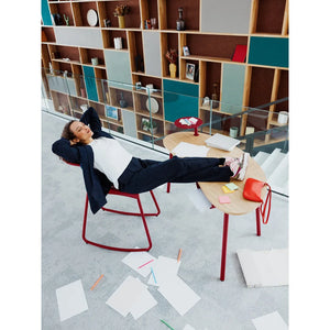 Fermob – Nuage – Bureau chêne en situation