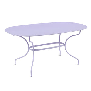 Fermob – Opéra+ – Table ovale 160 x 90 cm – Guimauve
