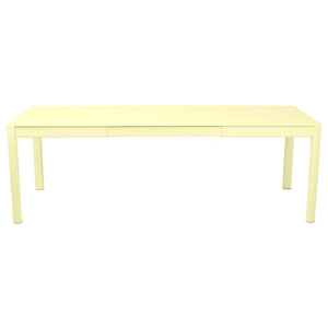 Fermob – Ribambelle – Table 2 allonges 149/234 x 100 cm – Citron givré