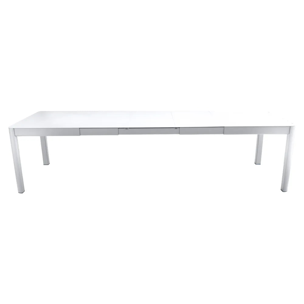 Fermob – Ribambelle – Table 3 allonges xl 149/299 x 100 cm – Blanc coton