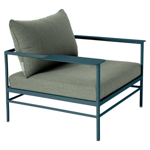 Fermob – Rivage – Fauteuil bas – Bleu acapulco