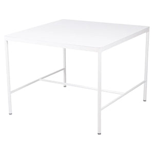 Fermob – Rivage – Table mi-hauteur 85 x 85 cm – Blanc coton