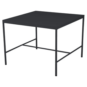 Fermob – Rivage – Table mi-hauteur 85 x 85 cm – Carbone