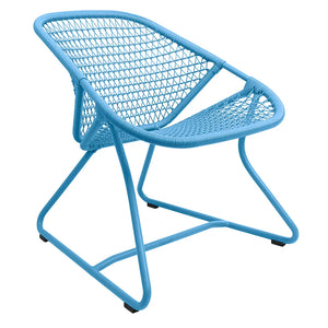 Fermob – Sixties – Fauteuil bas – Bleu maya
