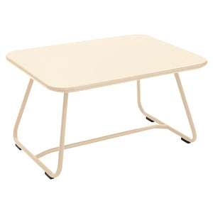 Fermob – Sixties – Table basse 76 x 55.5 cm – Beige latte