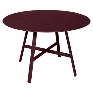 Fermob – So'o – Table ø 117 cm – Cerise noire