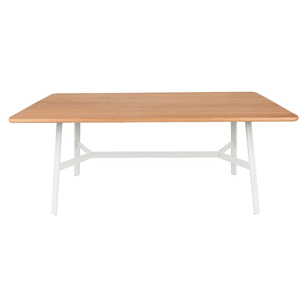 Fermob – So'o – Table chêne 180 x 90 cm – Blanc coton