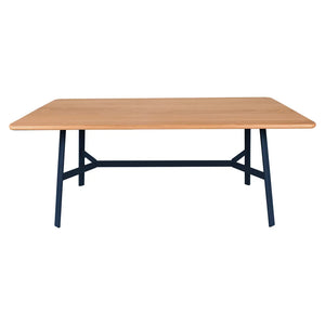 Fermob – So'o – Table chêne 180 x 90 cm – Bleu abysse