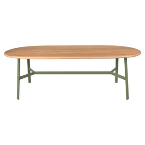 Fermob – So'o – Table chêne ovale 220 x 95 cm – Cactus