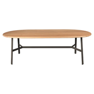 Fermob – So'o – Table chêne ovale 220 x 95 cm – Tonka