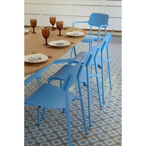 Fermob – So'o – Table chêne ovale 220 x 95 cm en situation