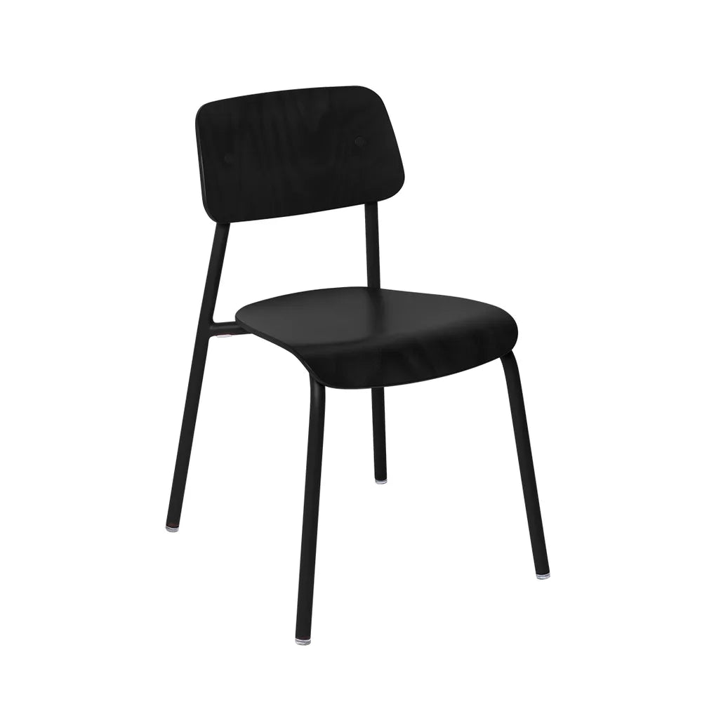 Fermob – Studie – Chaise bois teinté – Réglisse