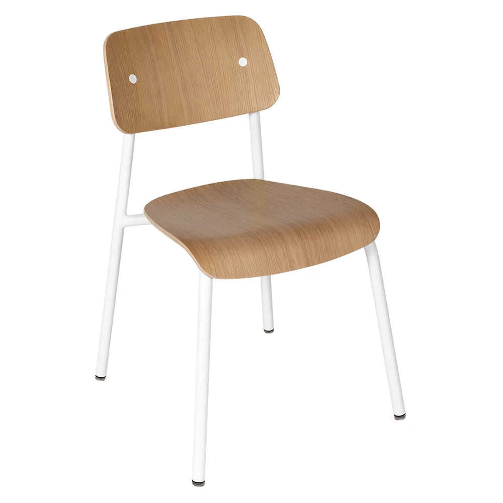 Fermob – Studie – Chaise chêne – Blanc coton