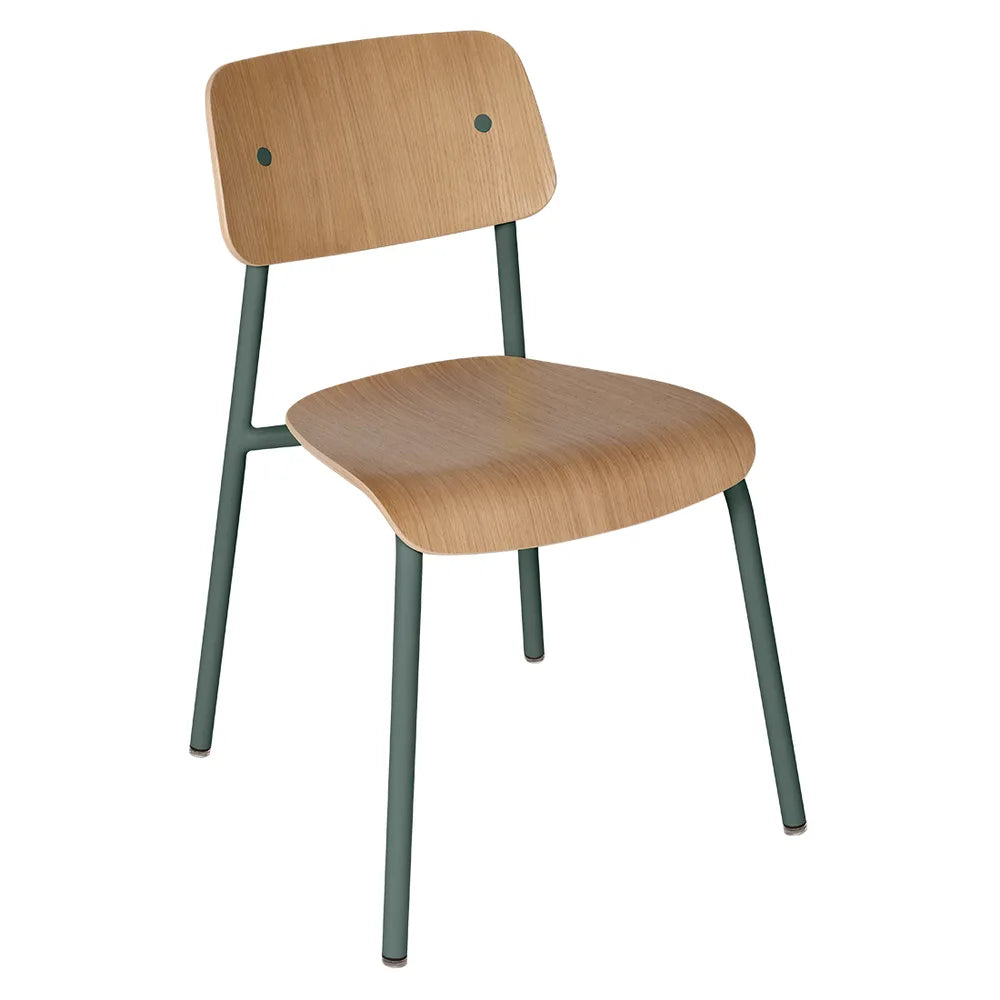 Fermob – Studie – Chaise chêne – Gris orage
