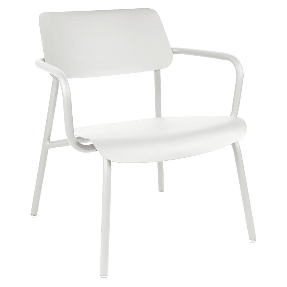 Fermob – Studie – Fauteuil lounge – Blanc coton