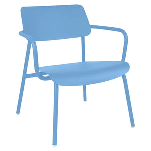 Fermob – Studie – Fauteuil lounge – Bleu maya