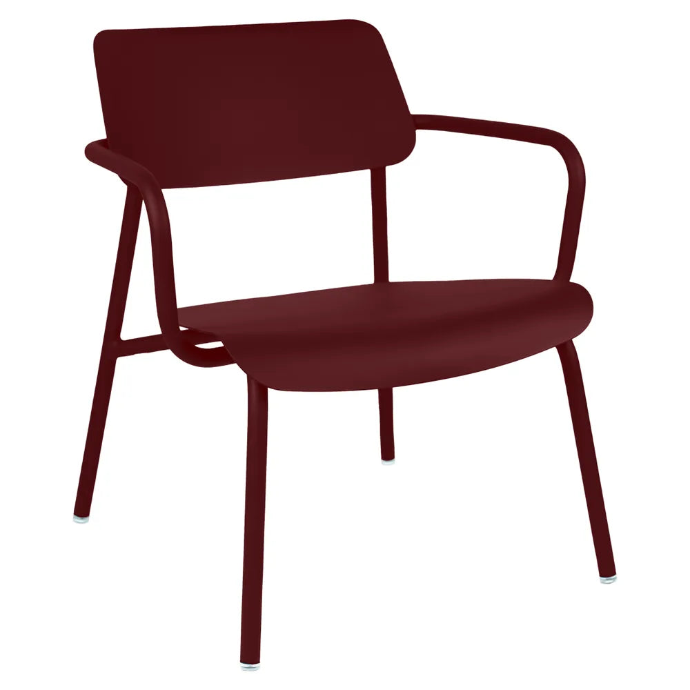 Fermob – Studie – Fauteuil lounge – Cerise noire