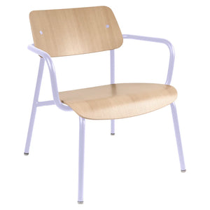 Fermob – Studie – Fauteuil lounge chêne – Guimauve